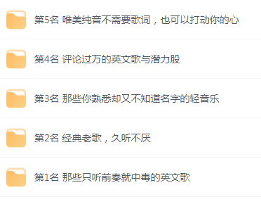 【无损音乐分享】网易云音乐收藏榜单前五名合集 精选好歌-瀚宇网创