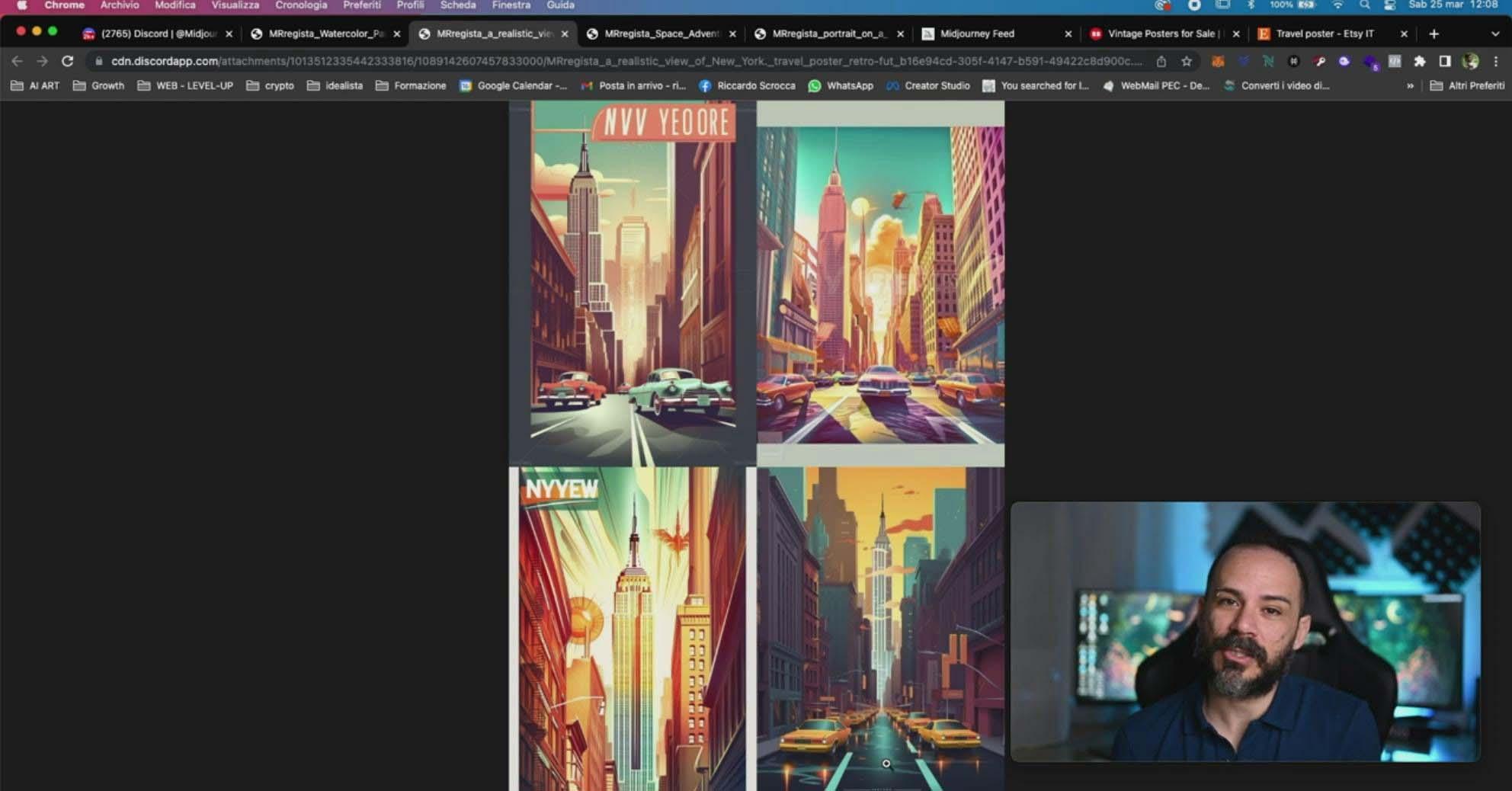 图片[10]-Midjourney AI人工智能创建和销售令人惊叹的海报教程-10节课-中英字幕-瀚宇网创