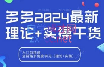 拼多多2024最新规则理论结合实际的干货-瀚宇网创