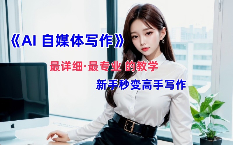 全网最全最细最专业的“AI自媒体写作”教学，新手小白秒变写作高手！-瀚宇网创