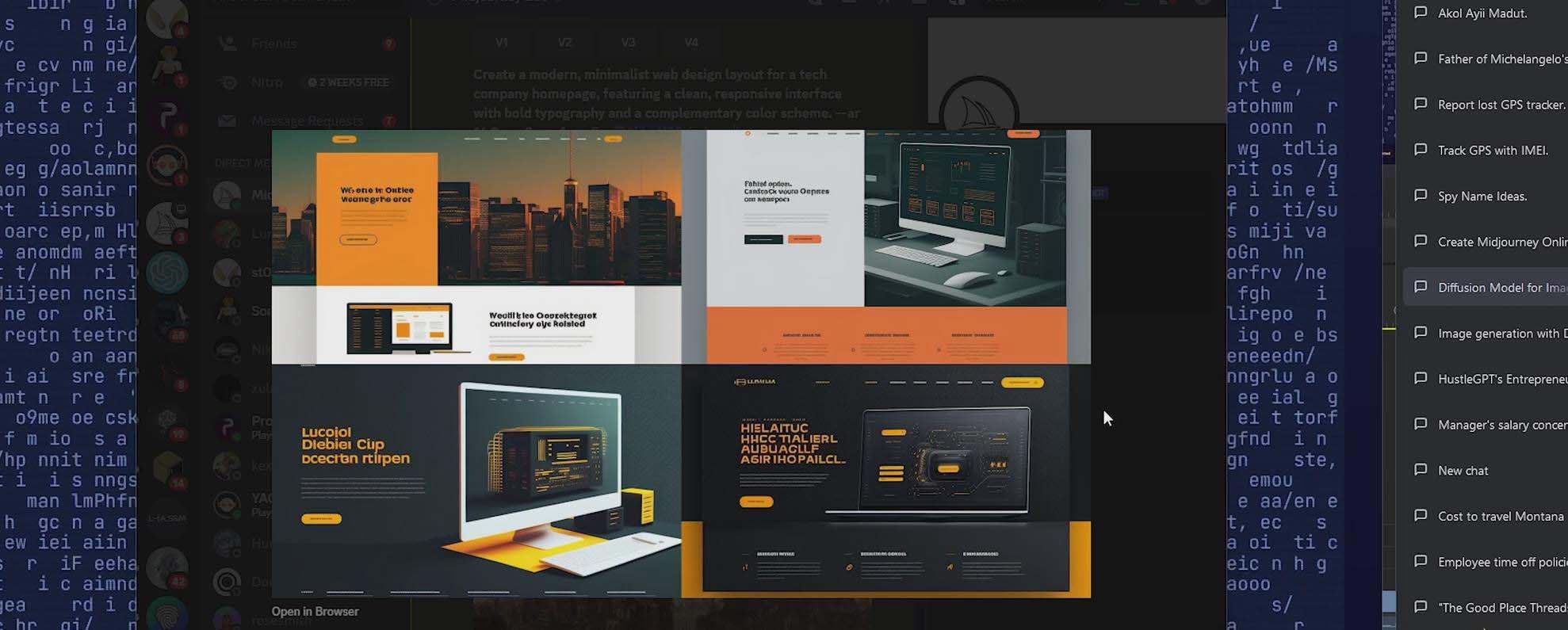 图片[2]-Midjourney及ChatGPT 4人工智能生成艺术图像综合指南-9节课-中英字幕-瀚宇网创