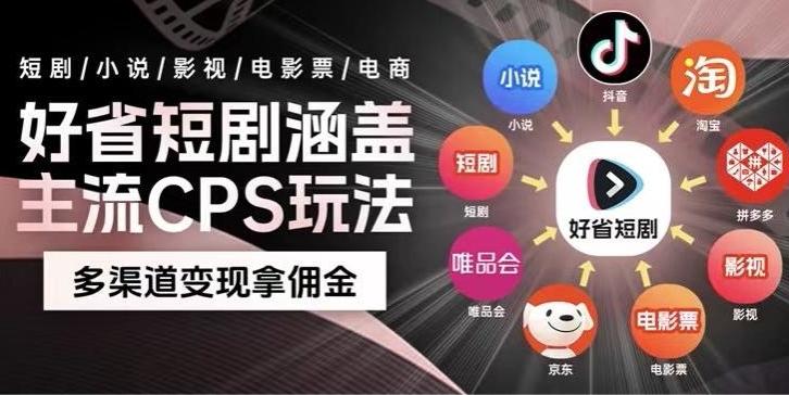 最新爆火好省短剧推广项目，轻松日入1000+，操作简单，人人可做-瀚宇网创