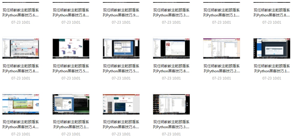 Python黑客技巧课程-瀚宇网创