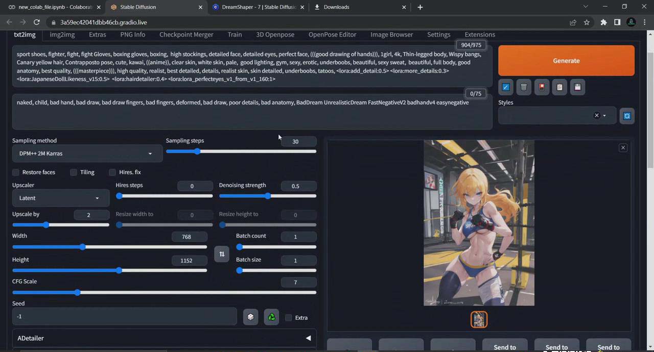 图片[4]-利用Stable Diffusion创建动漫艺术图像使用AI绘画赚钱-中英字幕-瀚宇网创