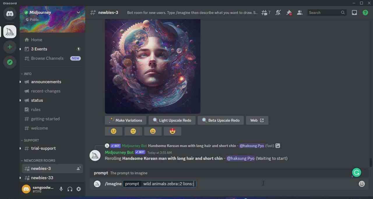 Midjourney AI人工智能艺术图片从入门到高级创作教程-33节课-中英字幕-瀚宇网创