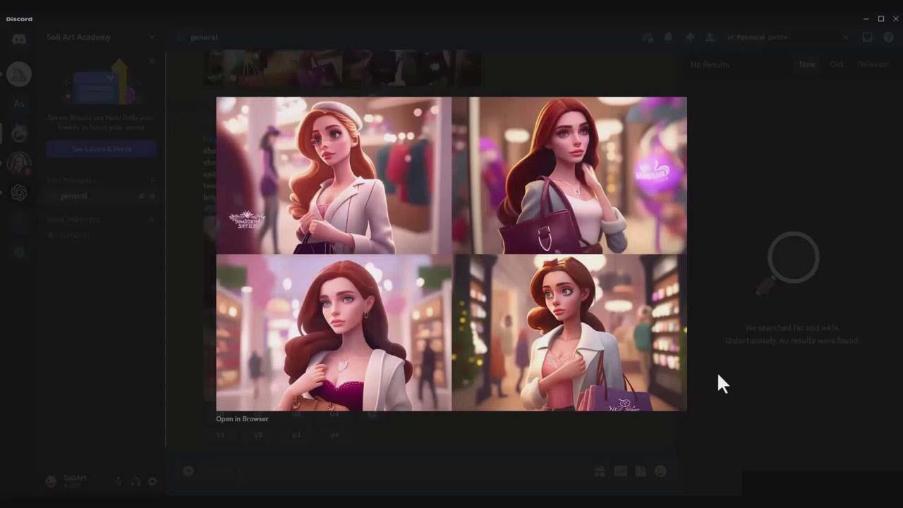 图片[5]-掌握 MidJourney V5 AI + ChatGPT创建一致的角色设计图像-22节课-中英字幕-瀚宇网创